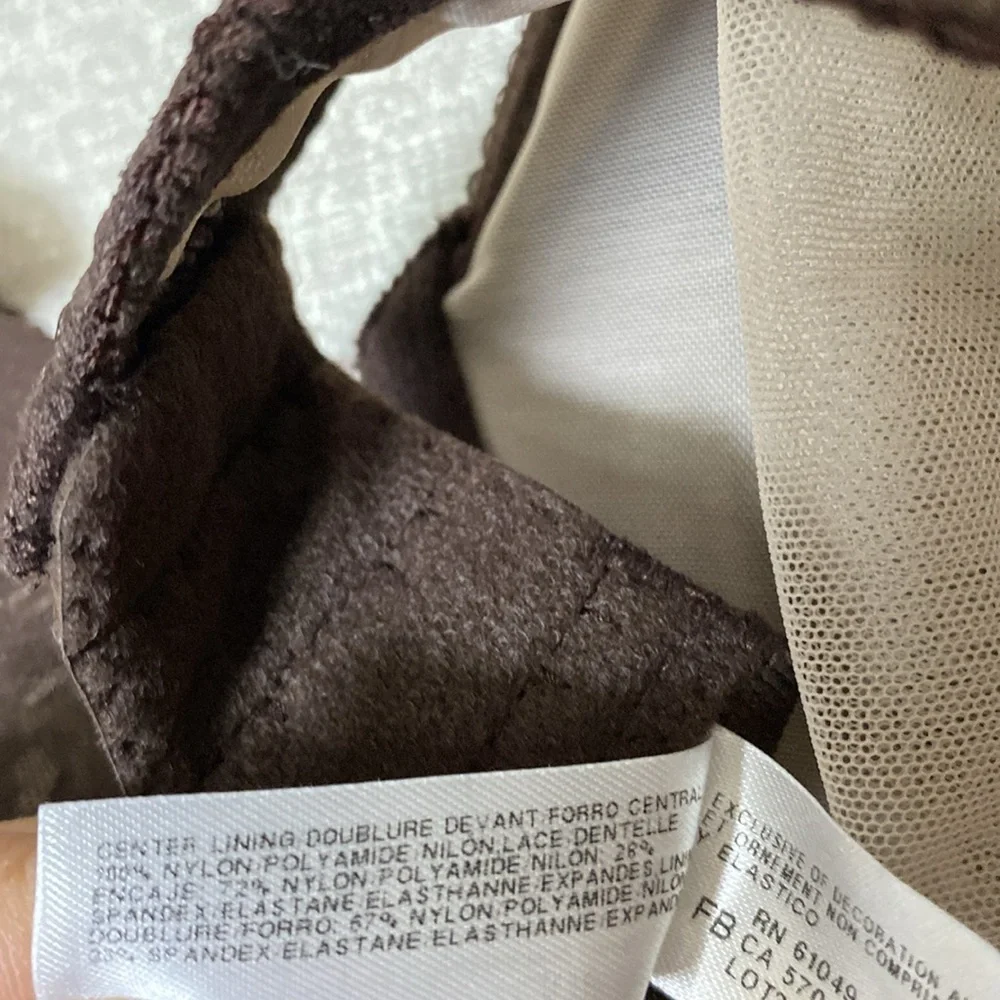 Wacoal brown lace